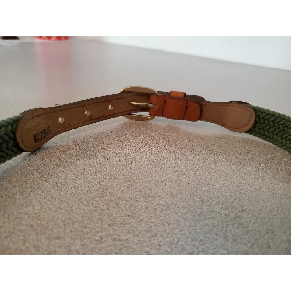 Rooster braided belt